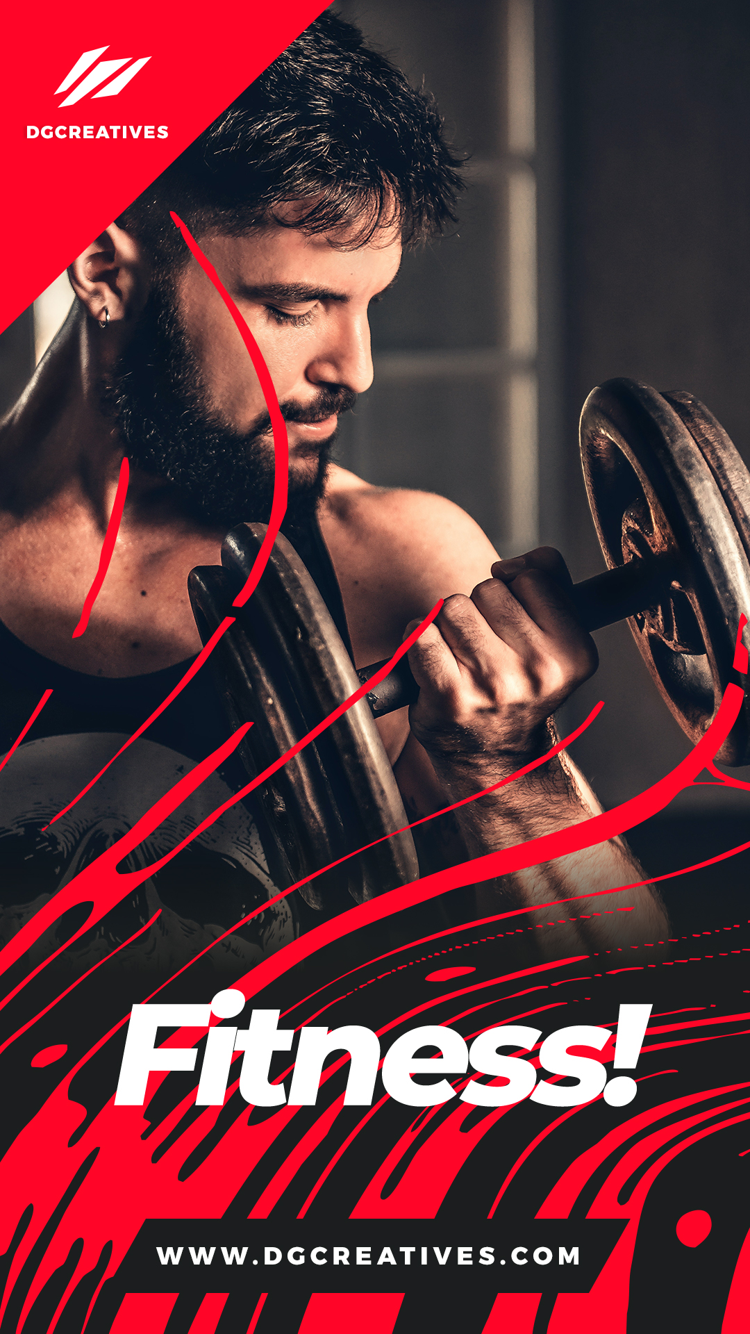 Gym Social Media Banners - DG Creatives